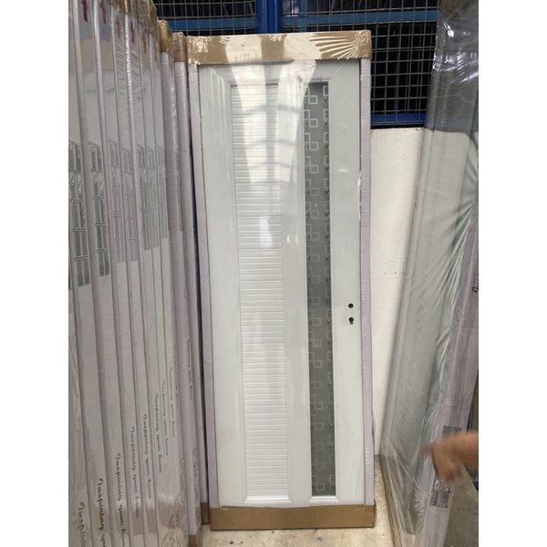 PINTU PVC MINIMALIS KACA MINIGLASS