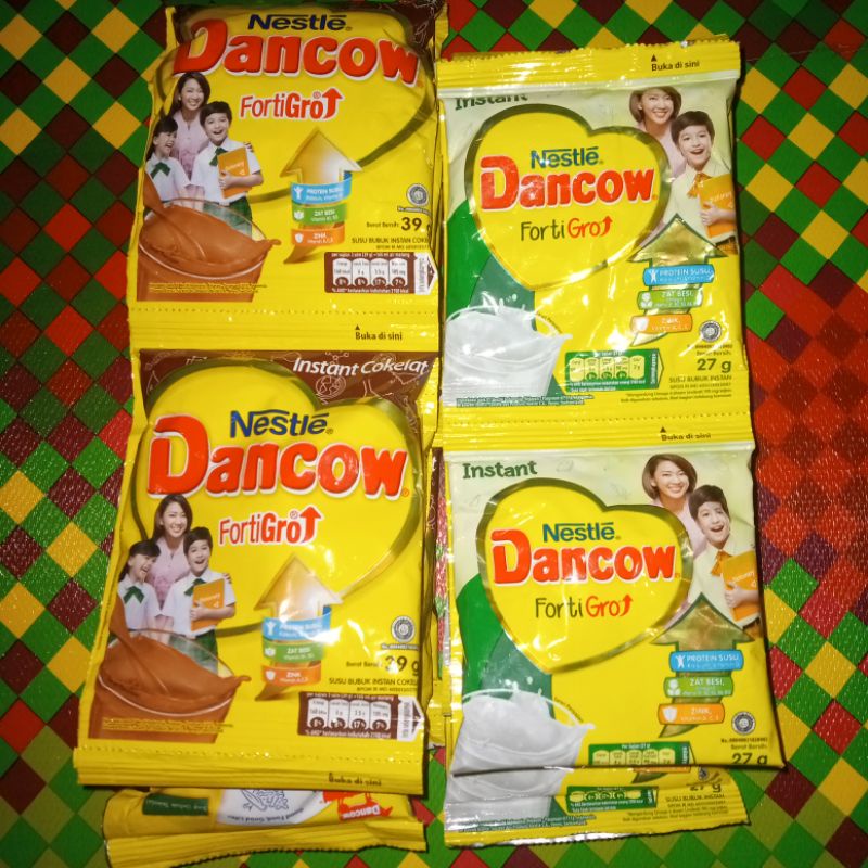 Dancow Fortigrow Dancow Coklat Putih Dancow Sachet Dancow Renceng - Minuman