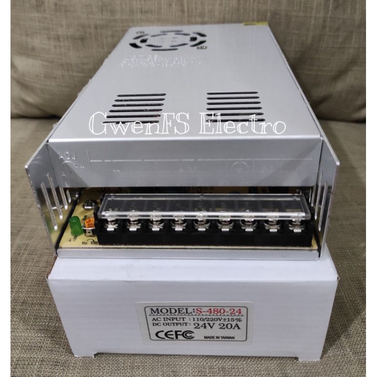 Power Supply Supplay 20A 24V