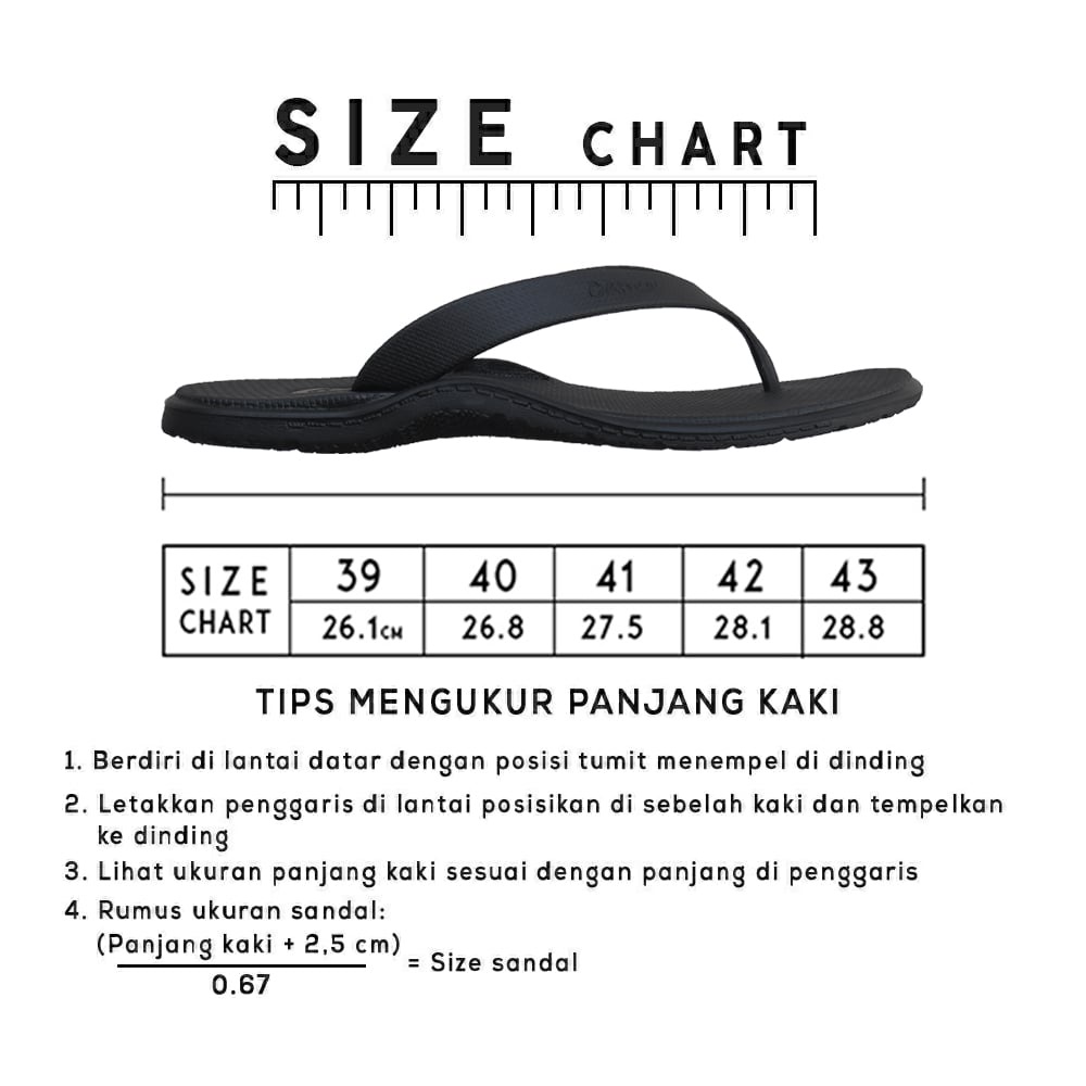 Sandal Jepit Pria Flip Flop Full Karet Art WR Original Sendal Camou Bahan Rubber Anti Licin Tali Tidak Mudah Putus Tahan Lama - Scoot Warna All Varian N82_STORE