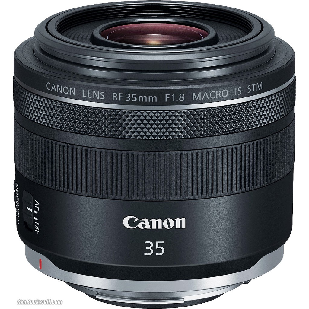 Canon RF 35mm f/1.8 IS Macro STM Lens