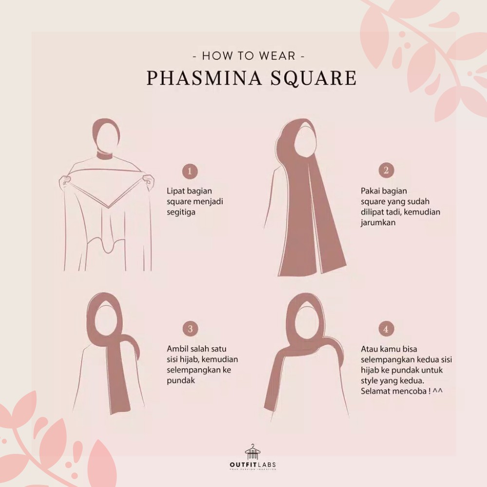 Pashmina Square / Pashmina Segitiga Ceruty Babydoll Import