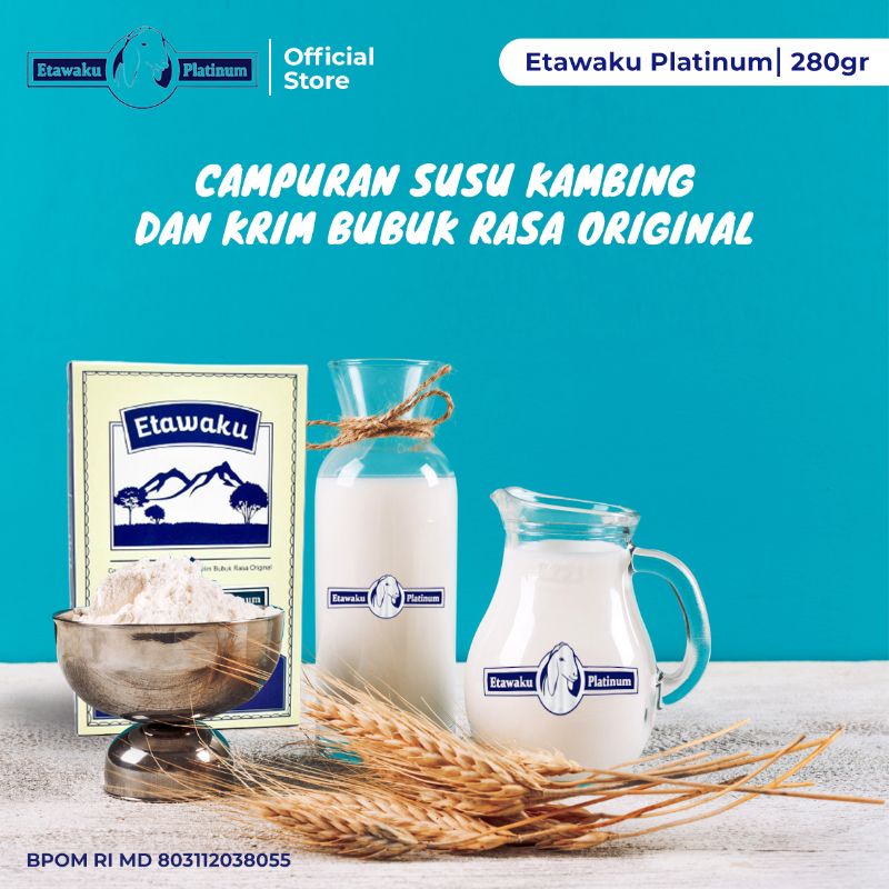 

ETAWAKU PLATINUM 3 Box Susu Kambing Etawa Original 100% - Jaga Kesehatan dan Kepadatan Tulang