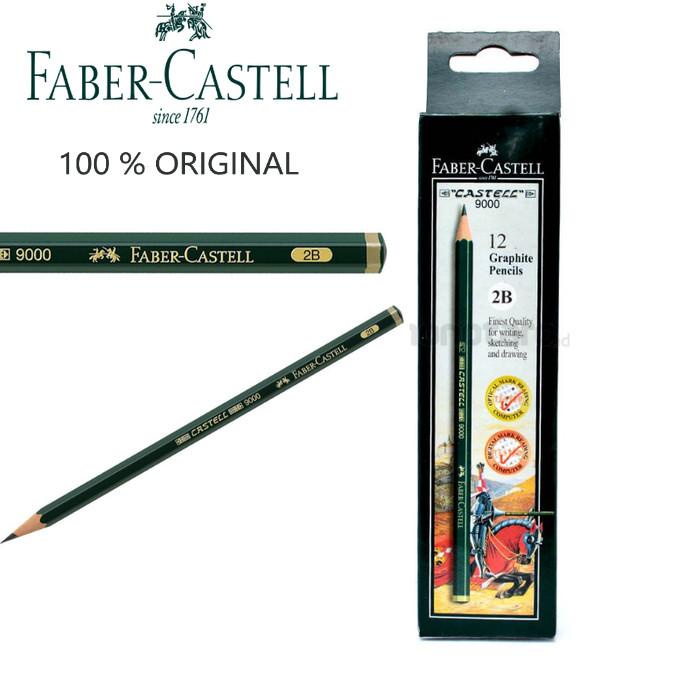 

Pensil 2B Faber Castell (1 Gross)