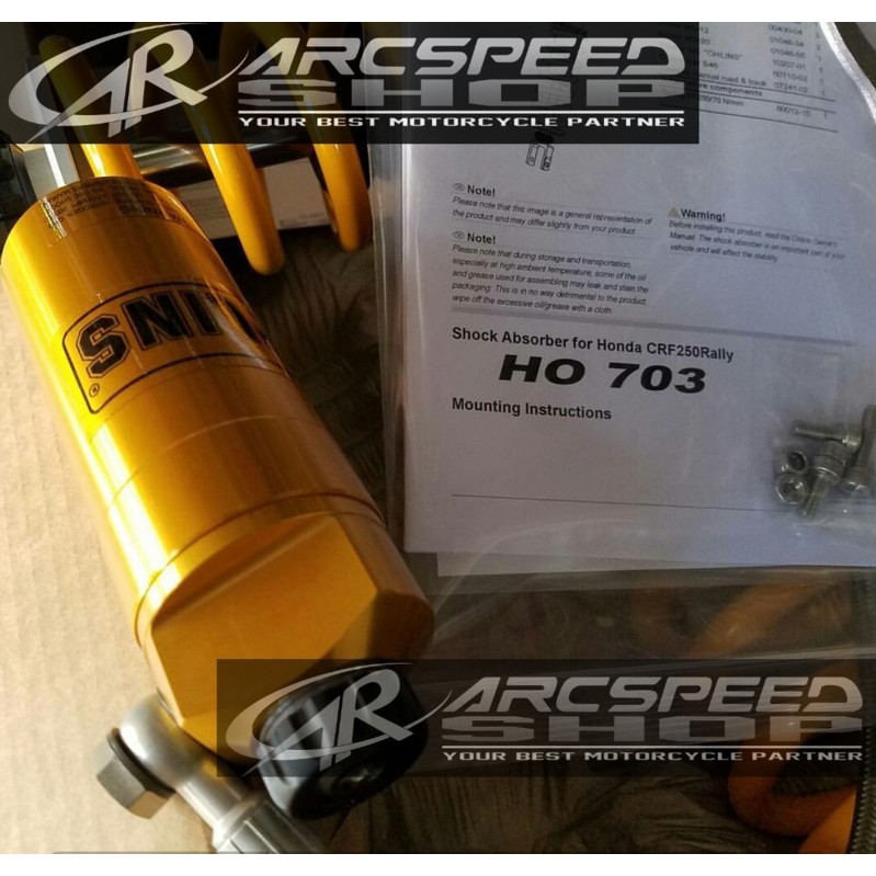 Shock breaker Ohlins Honda CRF 250 Rally Garansi 3Thn