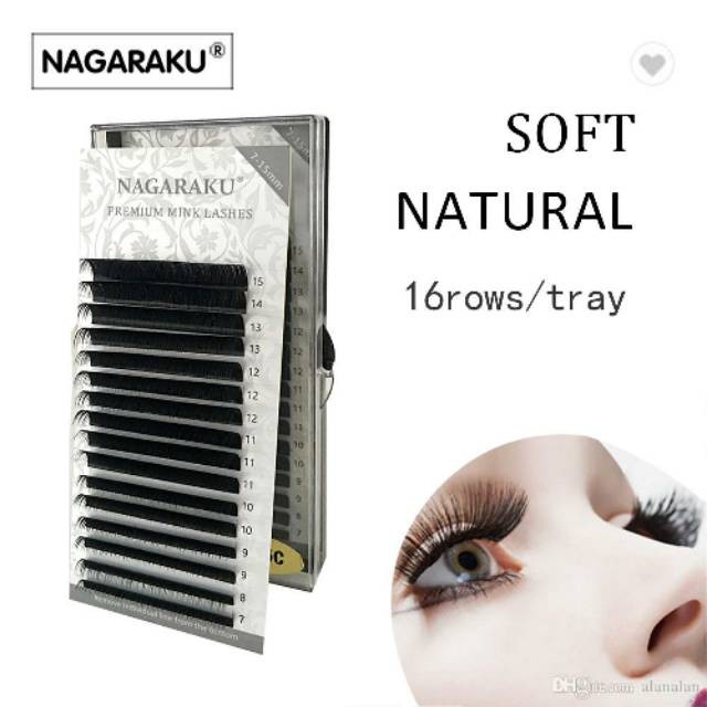 Bulu Mata Tanam Nagaraku Mix Eyelash / Bulu Mata Satuan Eyelash Extention