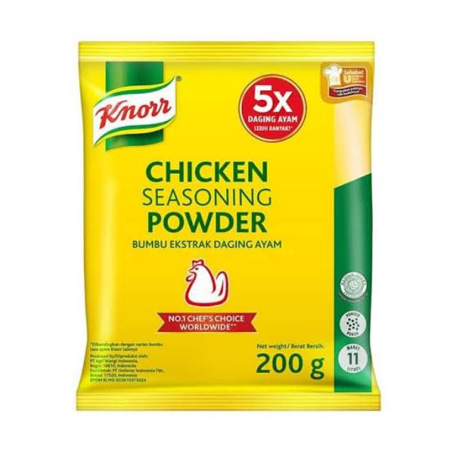 

KNORR chicken seasoning powder / bumbu kaldu ayam 200gr