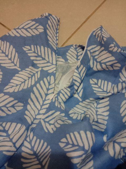 Terlaris Serut Genes Jelita Tunik Navbor Yelbor Whitbor Crembor Tunik Batik Modern Motif Daun M-xxl