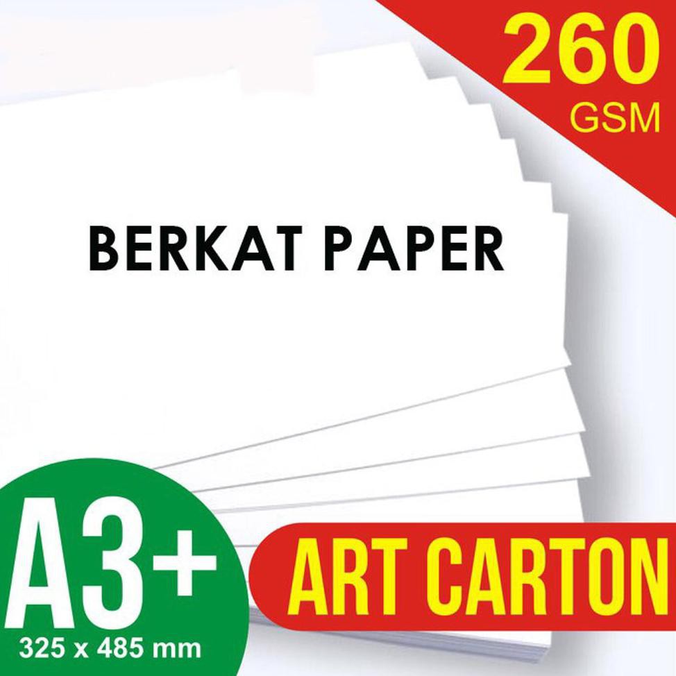 

Art paper A3 carton karton 260gsm isi 50 lembar