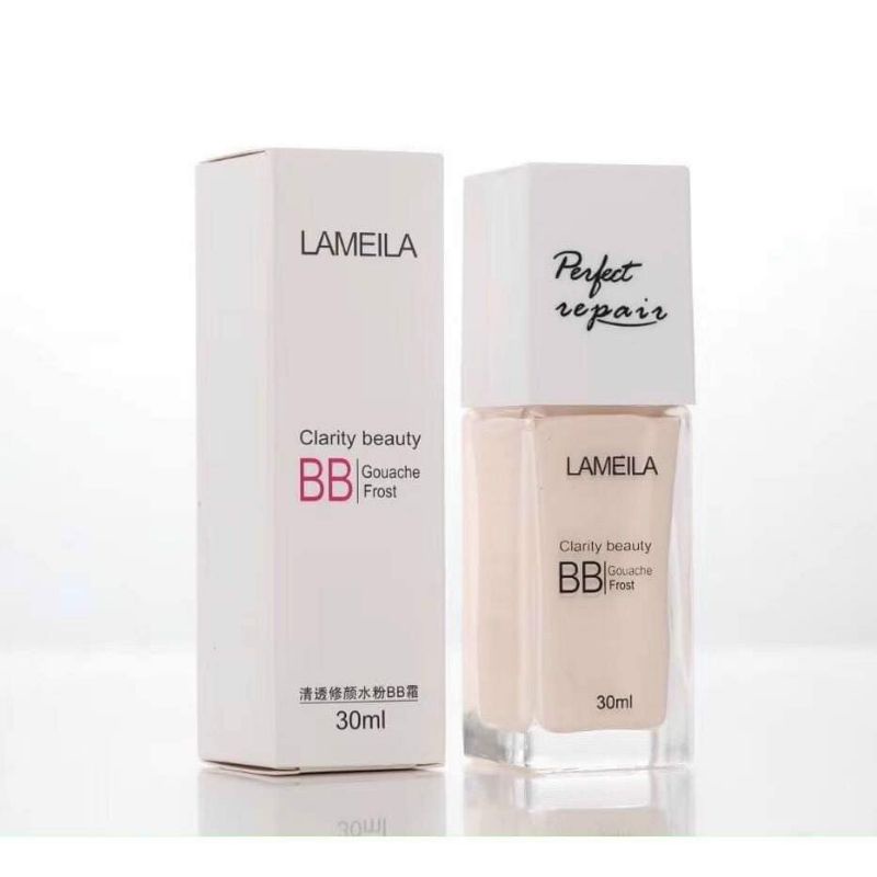 Lameila BB Cream Perfect Repair Clarity Beauty / BB Cream Menyamarkan Noda Hitam &amp; Pori-Pori / BB Cream Ringan &amp; Melembabkan Kulit / BB Cream Make Up / Lameila Clarity Beauty BB Cream / Lameila LM 3019