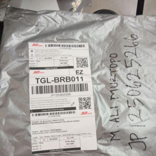 Maura Couple - Sania Ruffle Batik Couple Ori Ndoro Jowi Dnt