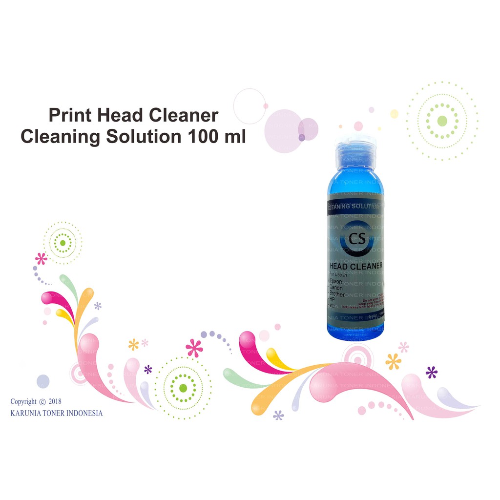 Print Head Cleaner Cleaning Solution 100 ml