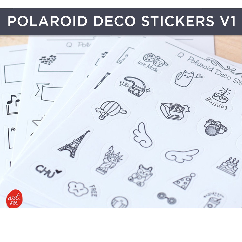 

Polaroid Deco Stickers V1