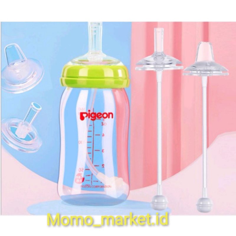 Sedotan Pengganti Nipple Straw Replacement Botol Susu Wide Neck dan Slim / Standar Neck