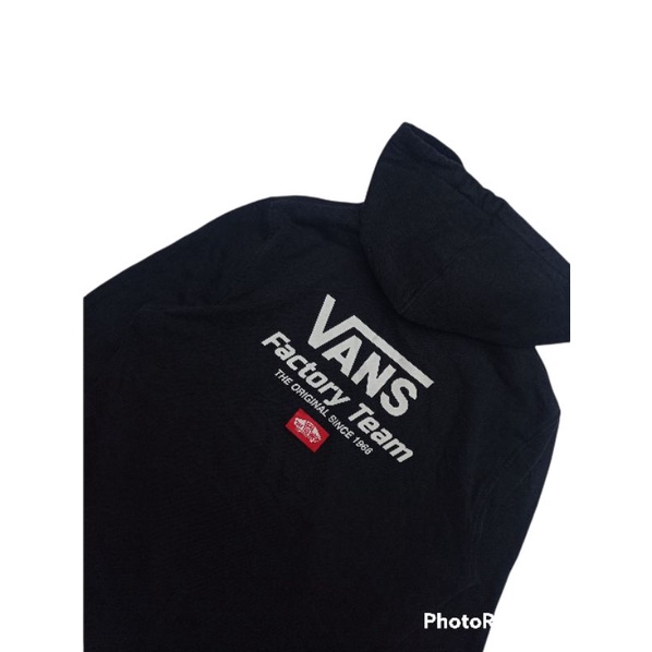 Hoodie Vans Factory Team Hitam