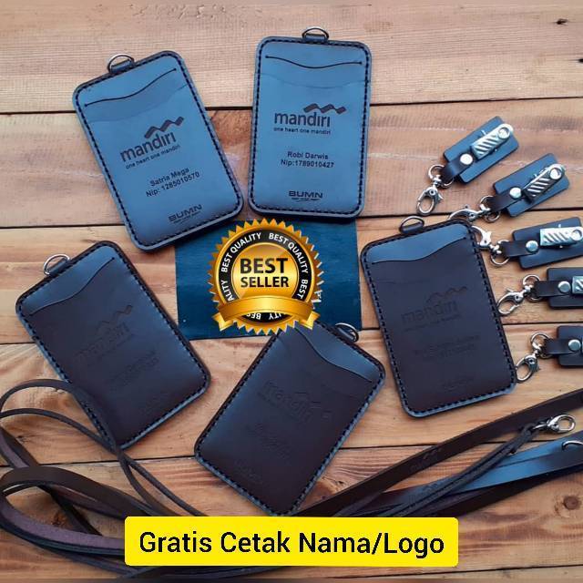 

⭐⭐⭐⭐⭐ ID CARD HOLDER KULIT, NAME TAG HOLDER KULIT CUSTOM, GANTUNGAN ID CARD KULIT