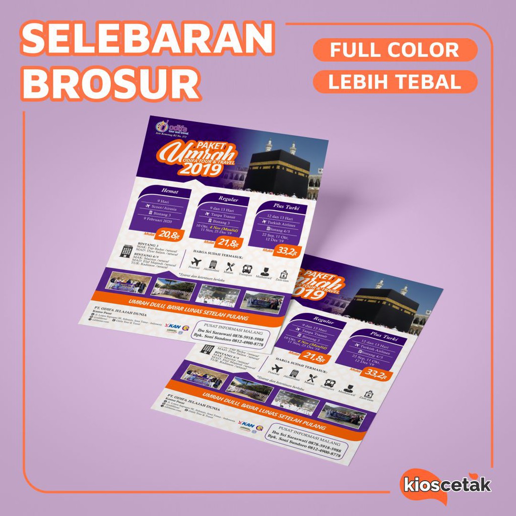

Cetak Selebaran Full Color 1 Lembar A4 A5 A6 Kertas Lebih Tebal