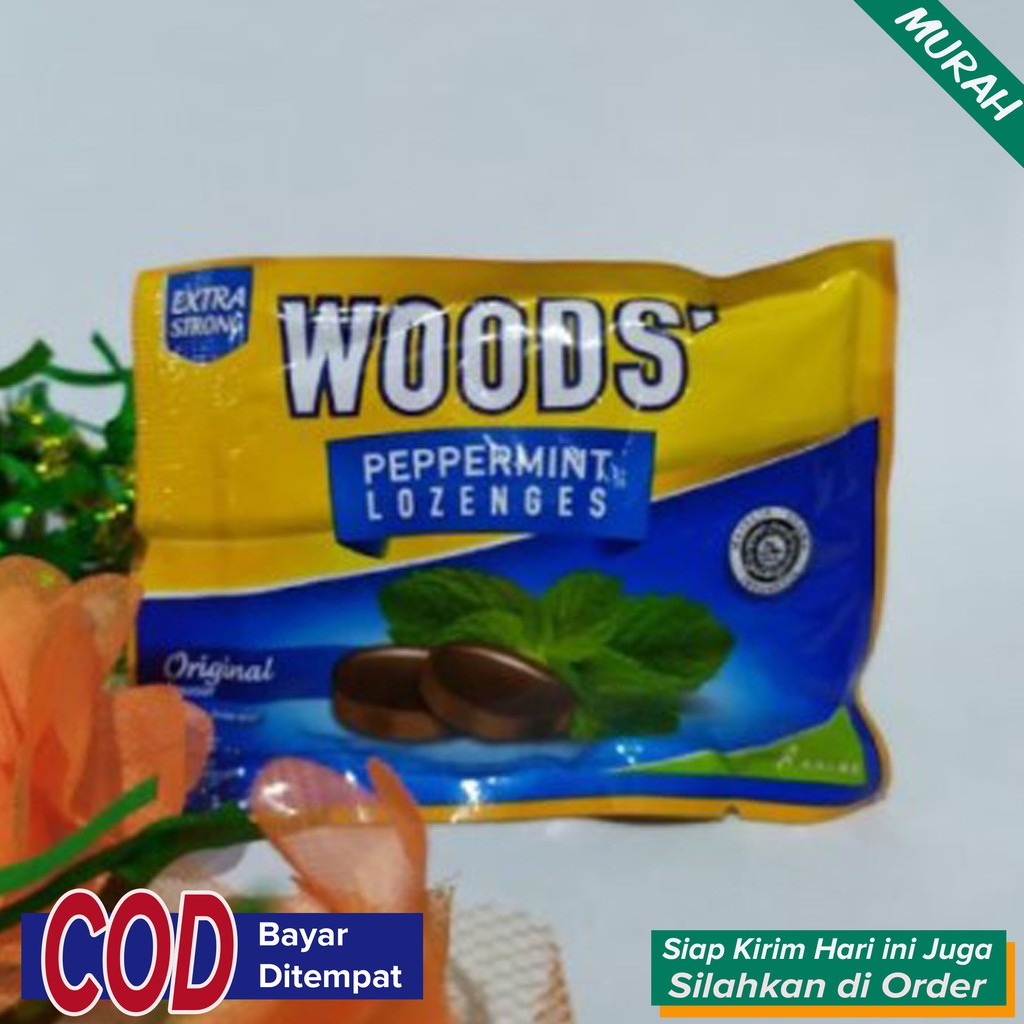 

Permen Obat Batuk Gatal tenggorokan Pelega Pernafasan Penghilang Bau Mulut ~ Permen Woods