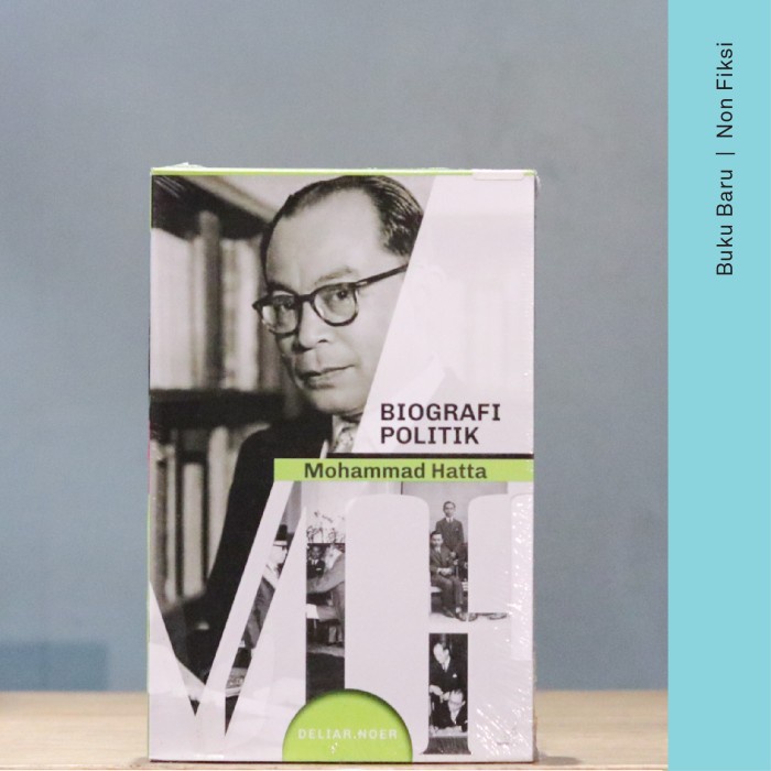 

MUST HAVE!! BUKU BIOGRAFI POLITIK MOHAMMAD HATTA - DELIAR NOOR TERLARIS