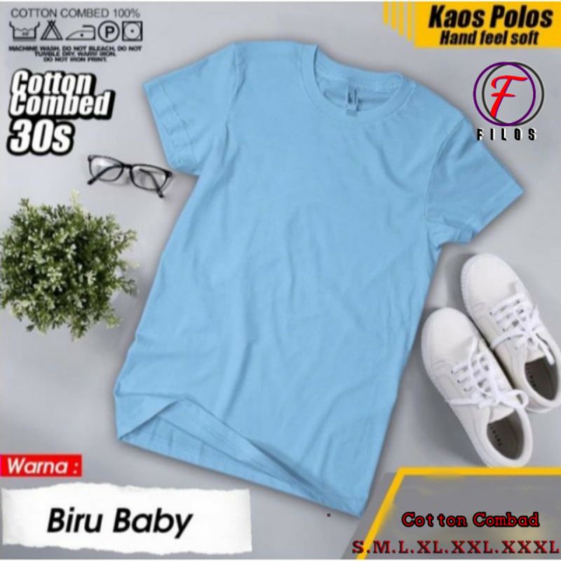 kaos polos / kaos polos murah / kaos polos lengan pendek pria / kaos polos lengan pendek wanita
