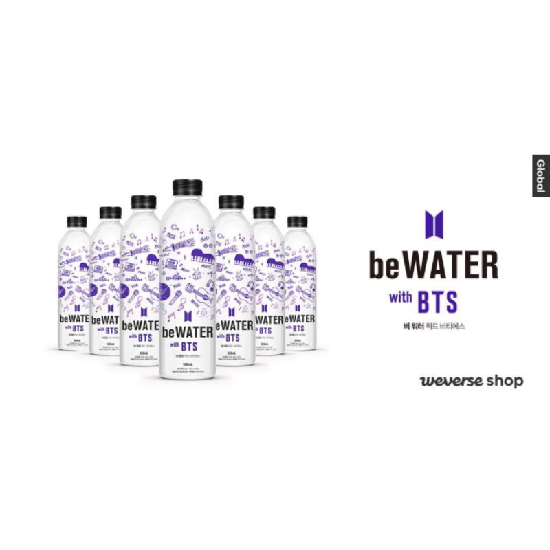 be Water BTS botol only
