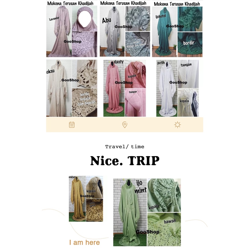 TOS  Mukena Khadijah terusan Abaya Jumbo