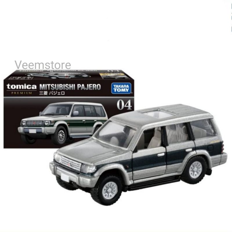 Die Cast 1:64 Mitsubishi Pajero [Tomica Premium04] Open Doors