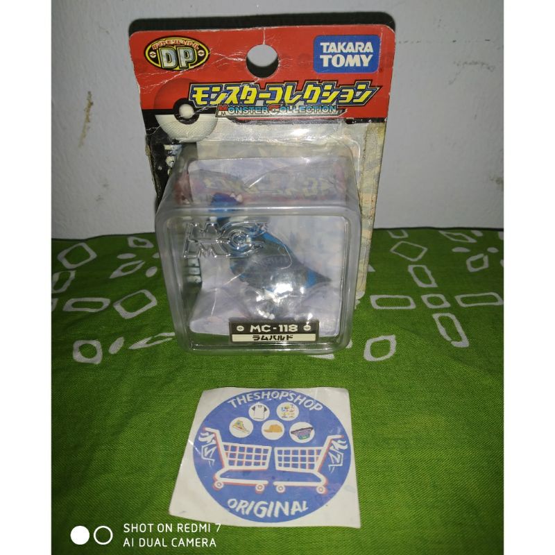 Takaratomy Rampardos MC-118 Pokemon Monster Collection 2" Mini Figure japan import Original