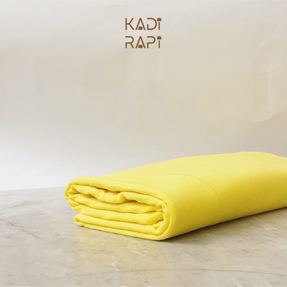 KAIN KATUN COMBED 30S LEMON+RIB REAKTIF