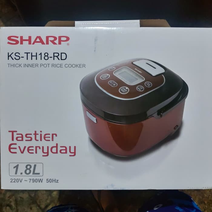 Digital Rice Cooker SHARP 1.8L KS-TH18 Fungsi 7 in 1 Warna ...