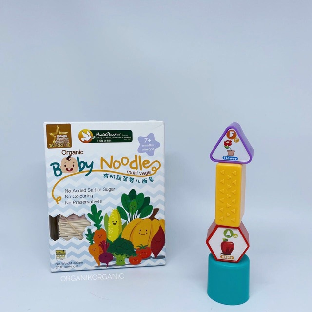 

Organic Baby Noodle dari Health Paradise 300 gram