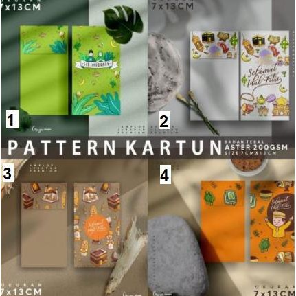 

Bekasi! Per pcs Amplop Lebaran Idul Fitri uk Panjang/Angpao Lebaran - Pattern kartun, 1