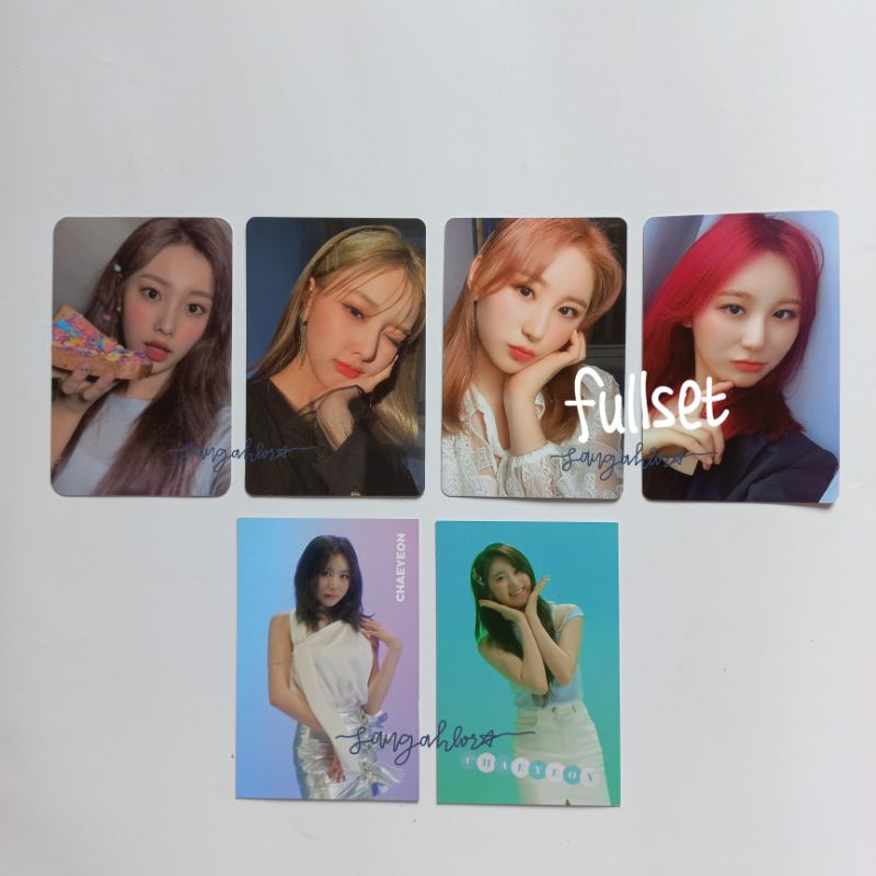 [take all only] izone photocard hyewon chaeyeon hyewon roti pob or od ar ot set