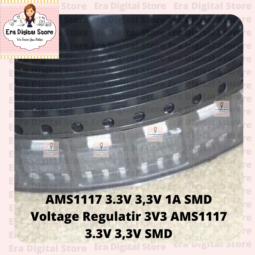 AMS1117 3.3V 3,3V 1A SMD Voltage Regulator 3V3