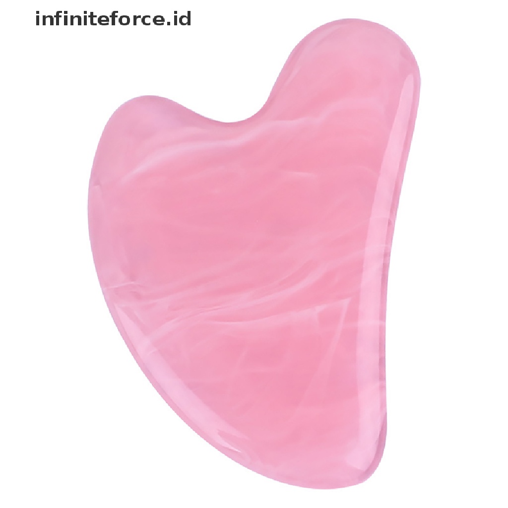 (infiniteforce.id) Alat Pijat Gua Sha Bahan Resin Untuk Wajah