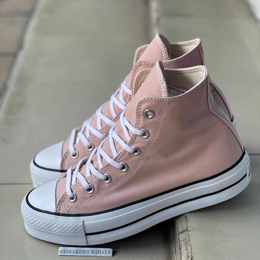 Converse CTAS Lift Hi Pink Clay