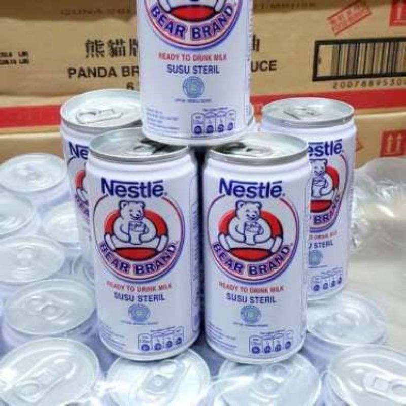 

BEAR BRAND 100% Susu Murni 189ml