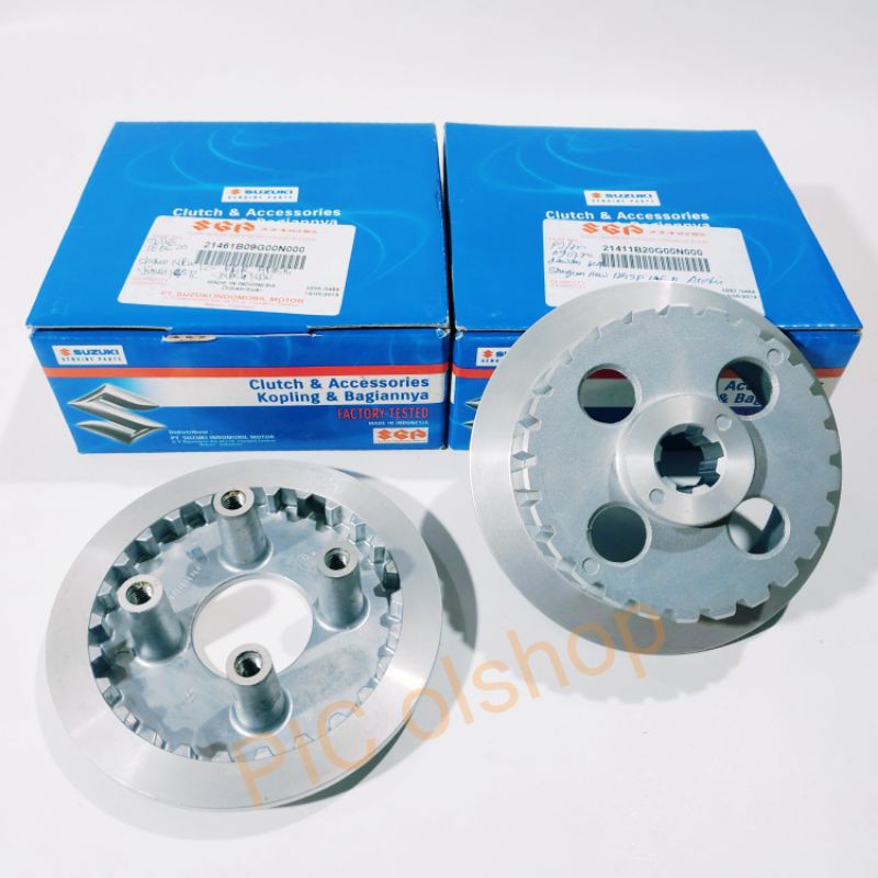 Rumah Kampas Kopling Kaki 4 + Lawan SMASH 110 Old New  SMASH TITAN  SHOGUN 125 R  SHOGUN SP Old Lama