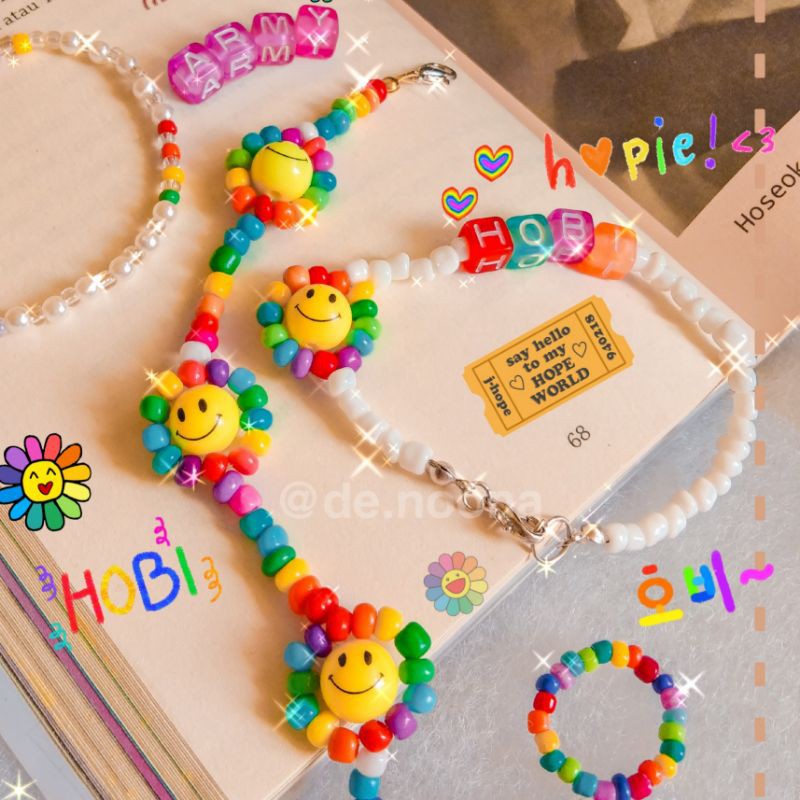 gelang bts jhope hobi gelang manik