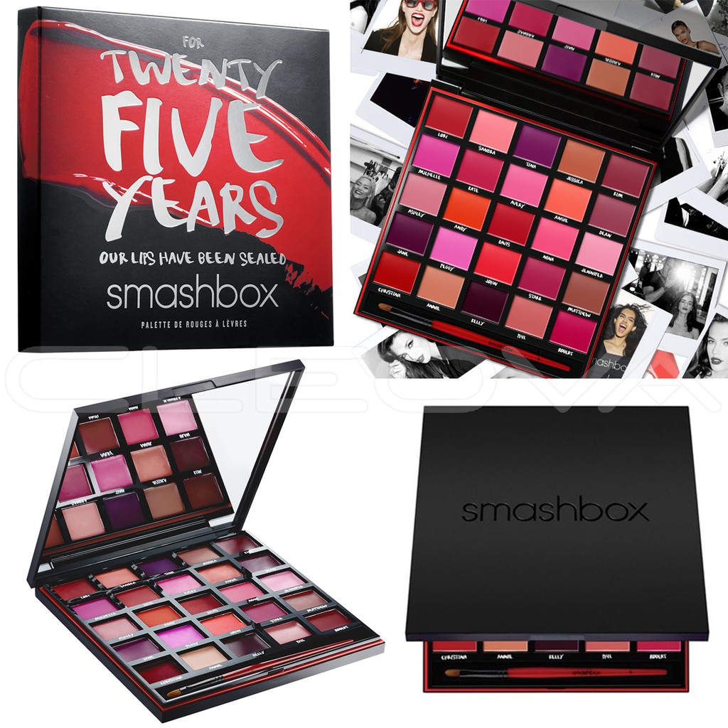 smashbox be legendary lipstick palette