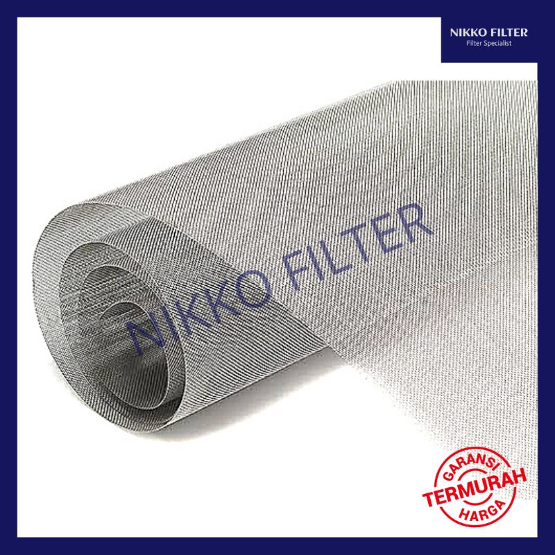 Wiremesh 10 Saringan SS 304 1M / Kawat Nyamuk Wire Mesh Stainless 10