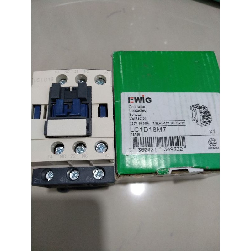 CONTACTOR EWIG LCD1D18M7