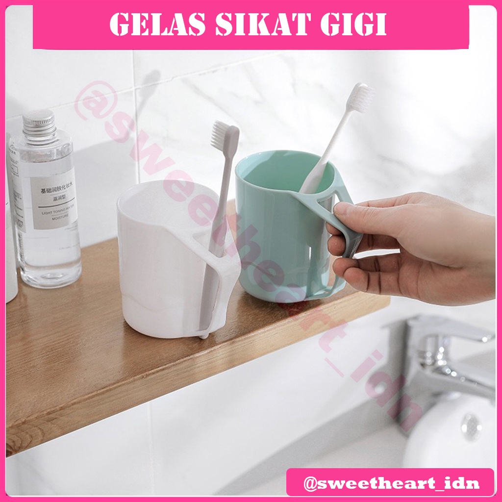 gelas sikat gigi tempat odol gelas kumur