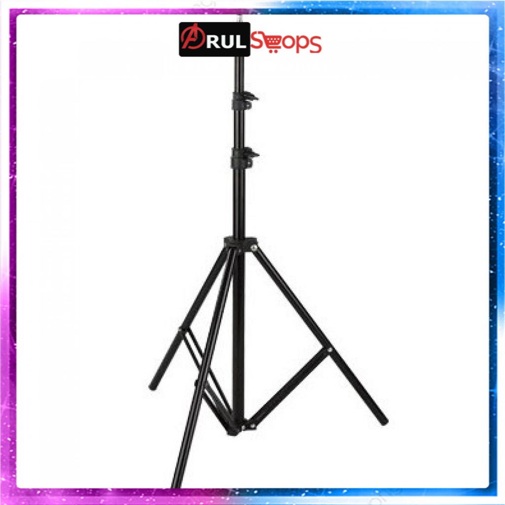 TaffSTUDIO Portable Lighting Stand Tripod 3 Section 200cm - SN303