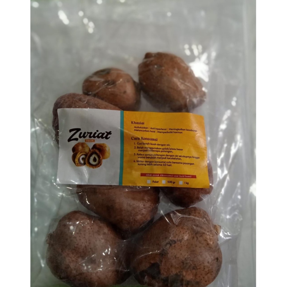 

Buah Zuriat Doum 500gr