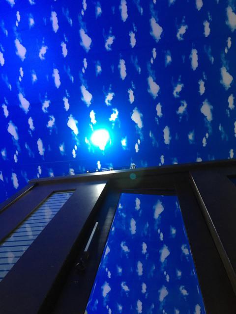 Wallpeper Wps184 Wallpapaer Dinding Wallpaper Dinding Sticker Wallpaper Stiker Awan 45cm X 5m