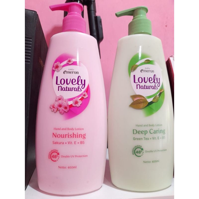 Emeron Lovely Naturals body lotions