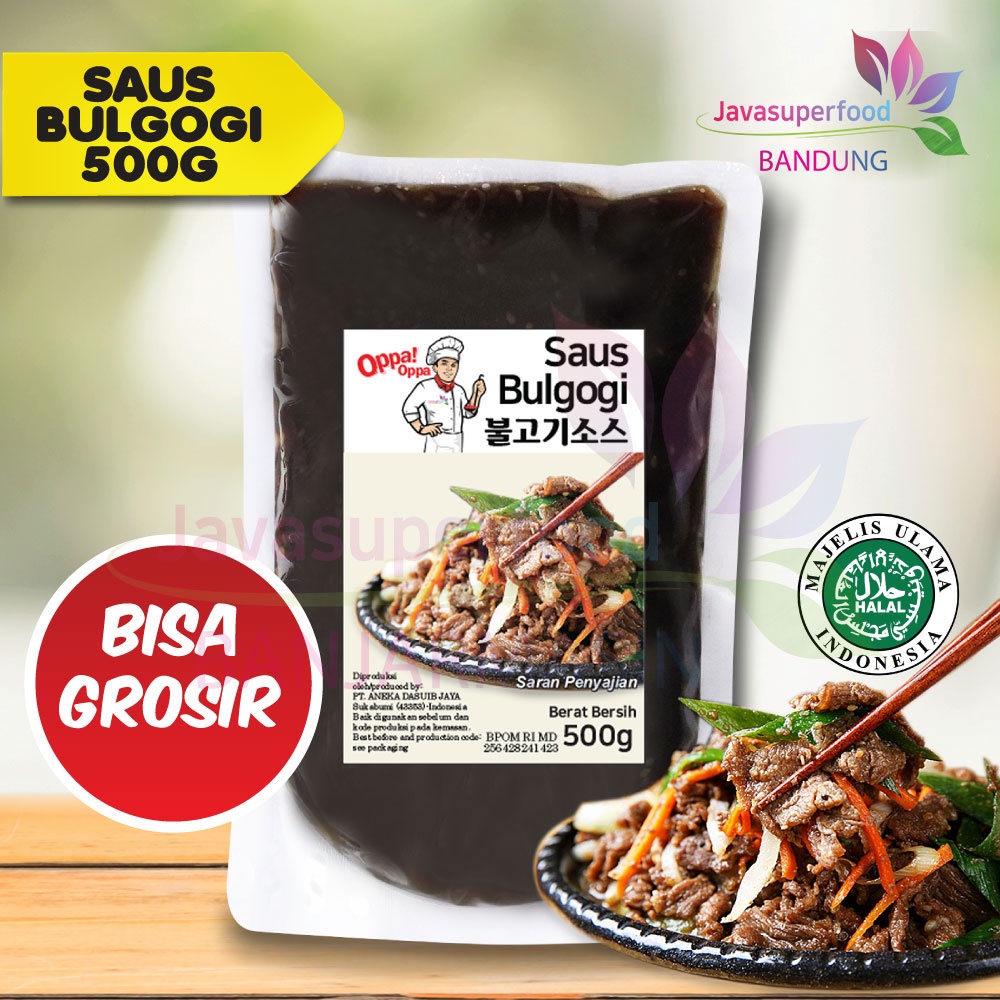 OppaOppa Saus Bulgogii/bulgogi Sauce/Sauce Saus Steak Halal BBQ 500g