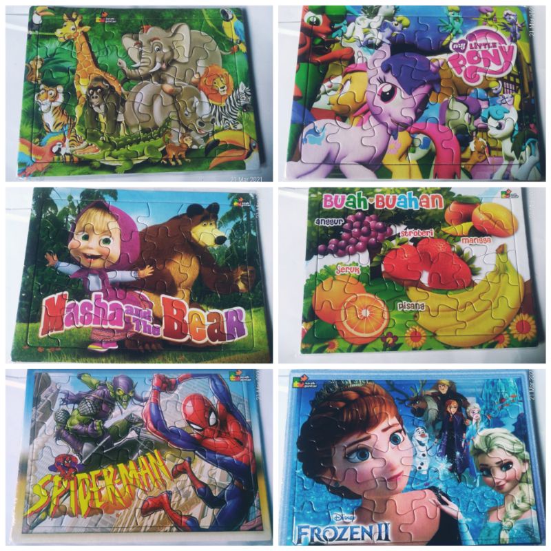 Bongkar pasang/Puzzle besar