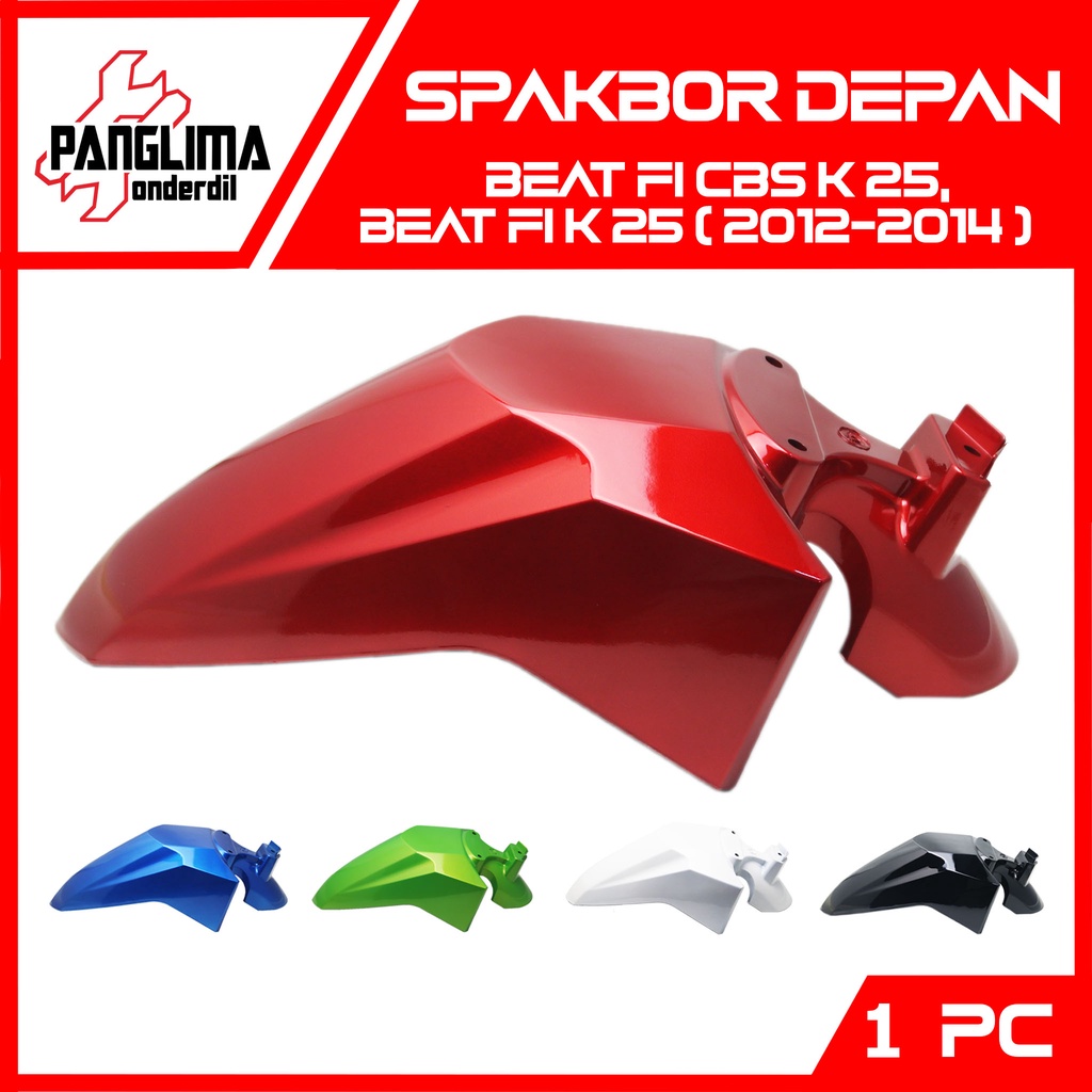 Spakbor-Spakboard-Slebor-Spak Bor-Board-Cecepet Depan-Front Merk WIN Beat FI Lama-Karbu-Old K25-CBS 2012-2014